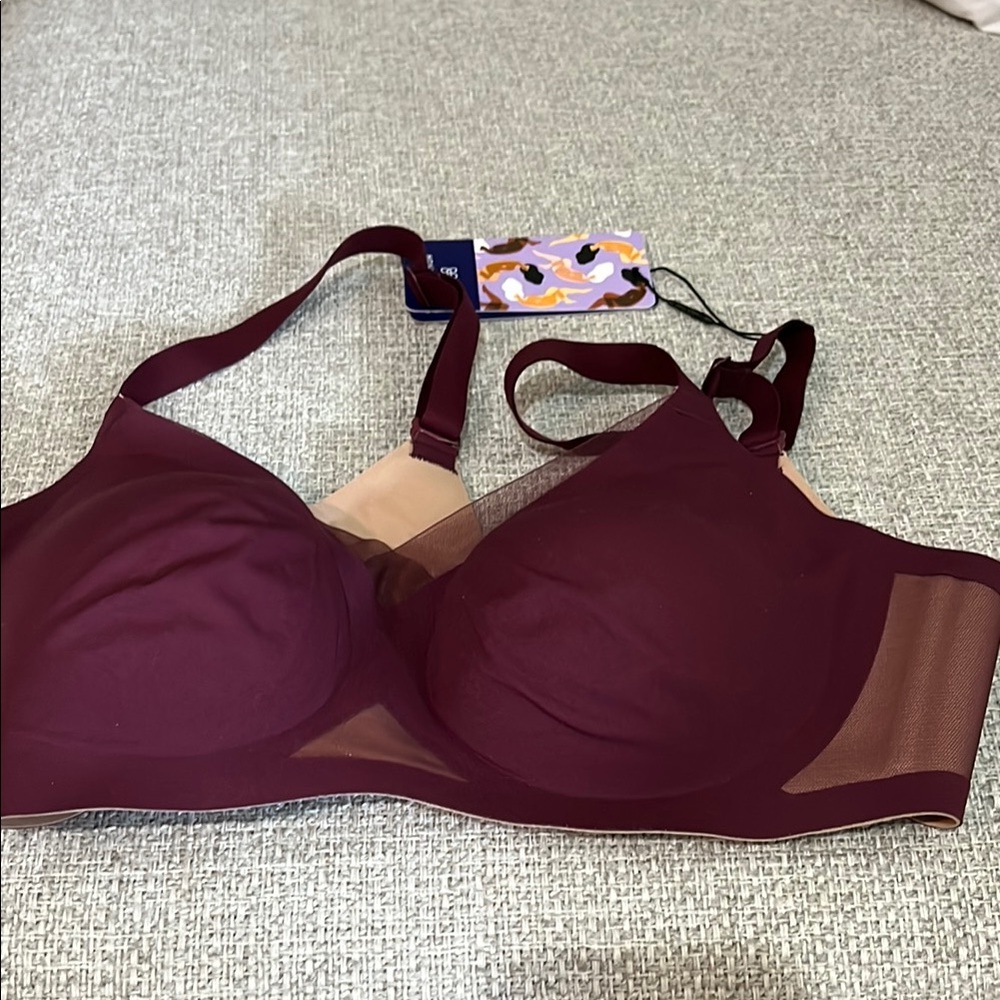 Honeylove Deep Wine Bra